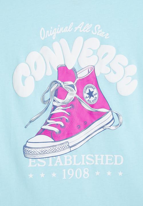 Converse - Cnvg Sneaker Graphic Bf Tee - Rained Out