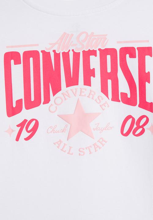 Converse - Cnvg Multi Hit Gfx Boxy Tee - White