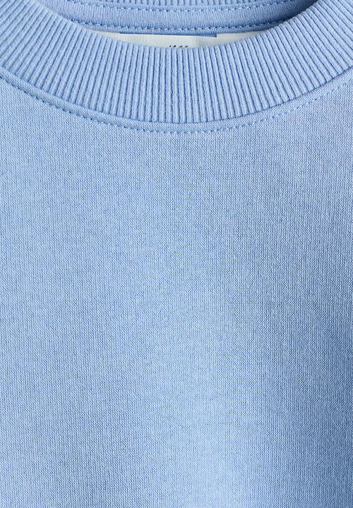 H&M - Oversized brushed-inside sweatshirt - light blue