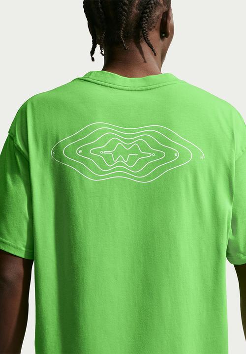 Nike - NSW Loose Reflective Cycle Tee  - Mean Green
