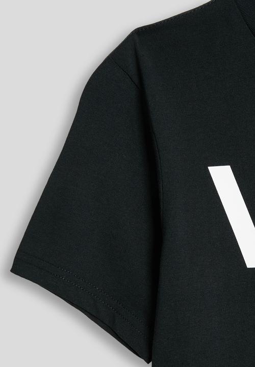 Vans - Classic drop v ss crew tee-b - black-white