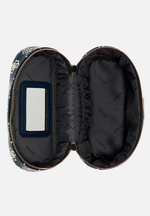 GUESS - Allegra Toiletry Train Case - Navy