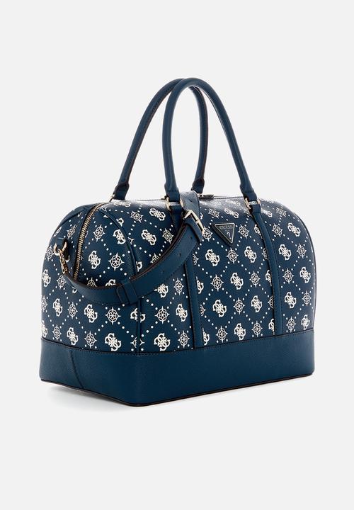 GUESS - Allegra Logo Small Duffle - Navy