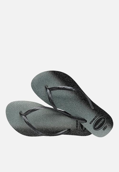 Havaianas - Slim gloss - black