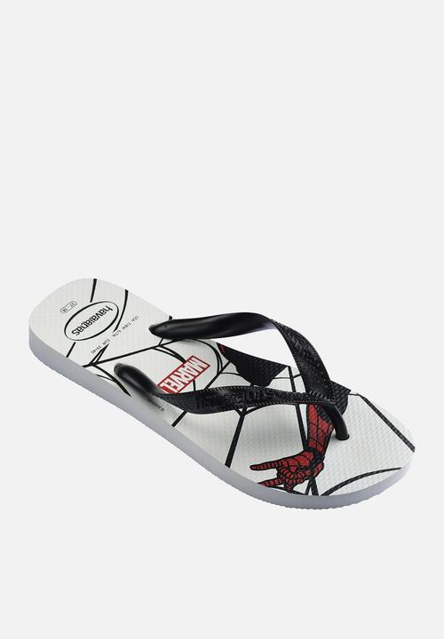 Havaianas - Top Marvel Logomania - White/Black