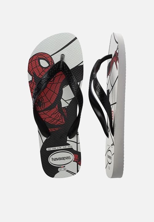 Havaianas - Top Marvel Logomania - White/Black
