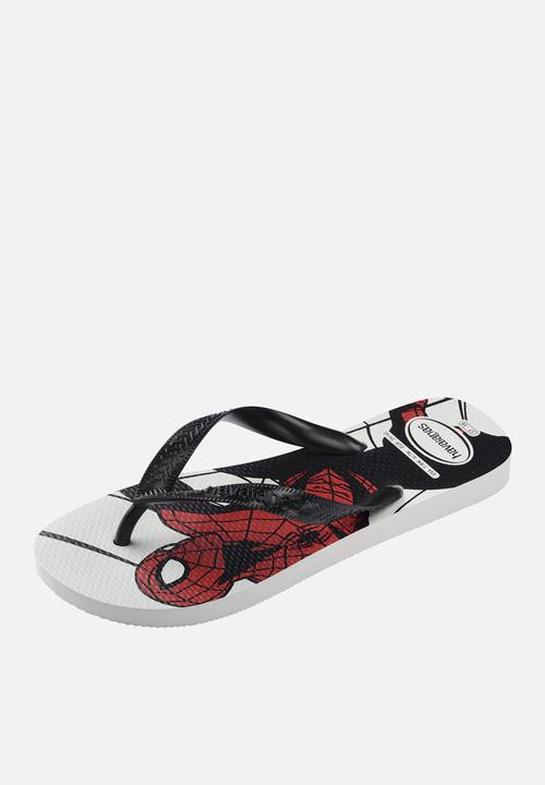 Havaianas - Top Marvel Logomania - White/Black