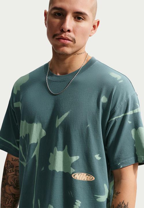 Nike - NSW  Loose Floral Print Tee - Turquoise /Mnrlsl/Steam