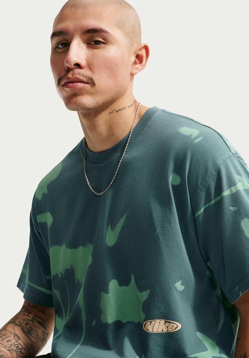 Nike - NSW  Loose Floral Print Tee - Turquoise /Mnrlsl/Steam