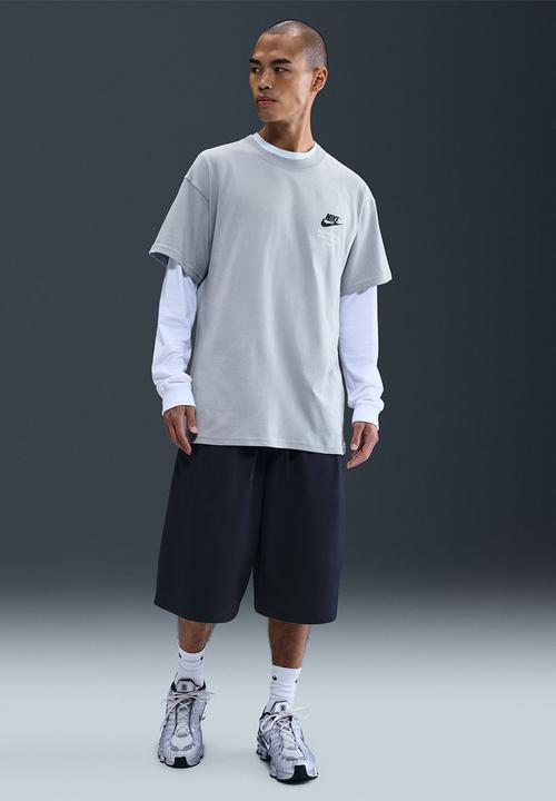 Nike - NSW "Authorized Personnel Only" Graphic Tee- Wolf Grey 