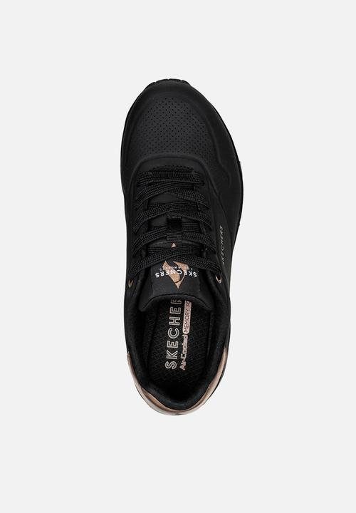 Skechers - UNO BLACK BLACK