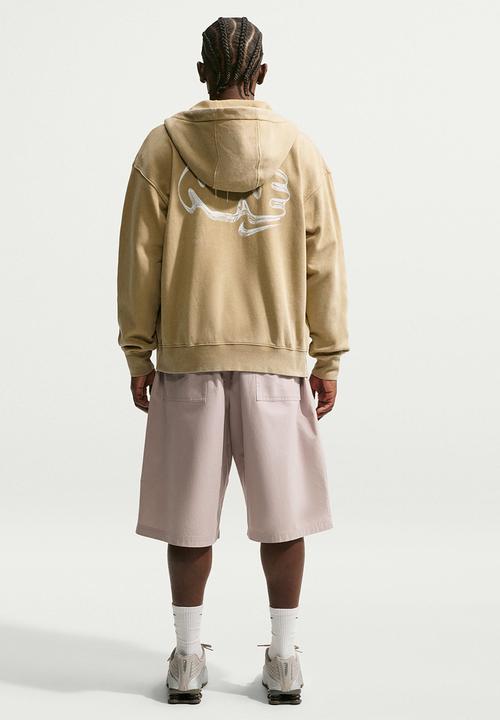 Nike - NSW Graphics Full-Zip Hoodie- Beige