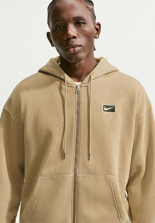 Nike - NSW Graphics Full-Zip Hoodie- Beige