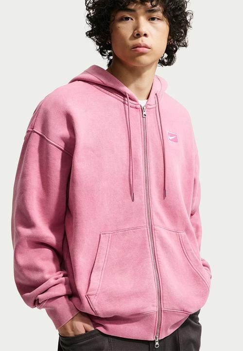 Nike - NSW Graphics Full-Zip Hoodie - Pink