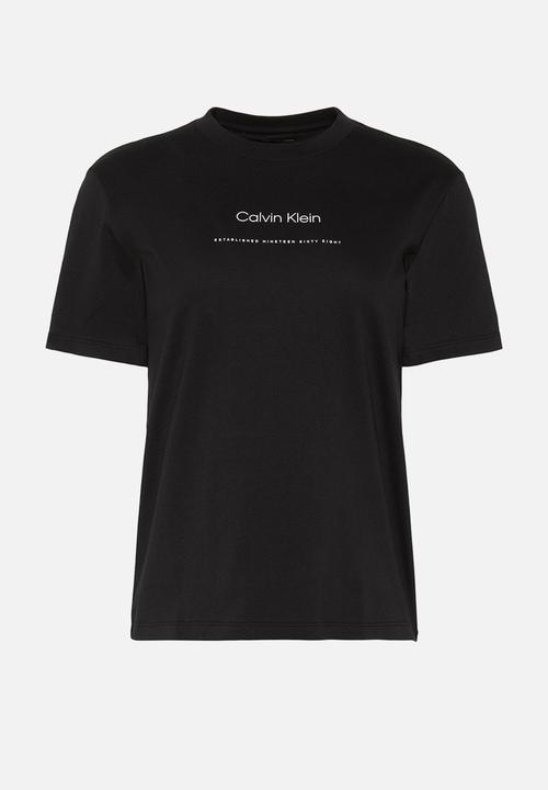 Calvin Klein - Ss multi logo classic tee - black