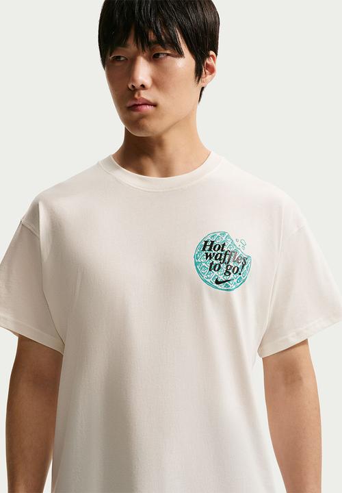 Nike - NSW  Waffle Graphic T-Shirt - Sail Cream
