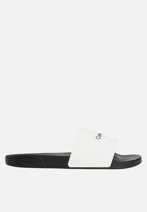 Calvin Klein - Ess Slide Monobrand Cv - Black/Bright White
