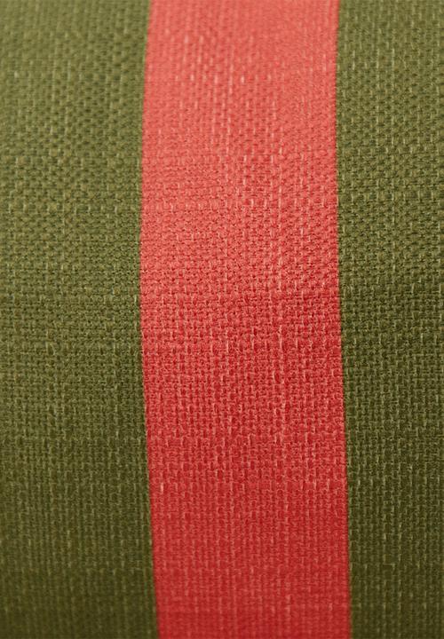Noha - Verdant Stripe 22X95Cm Bolster