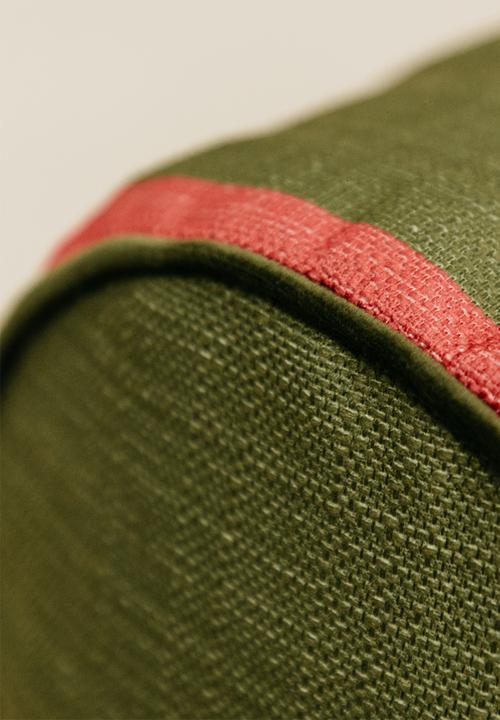 Noha - Verdant Stripe 22X95Cm Bolster