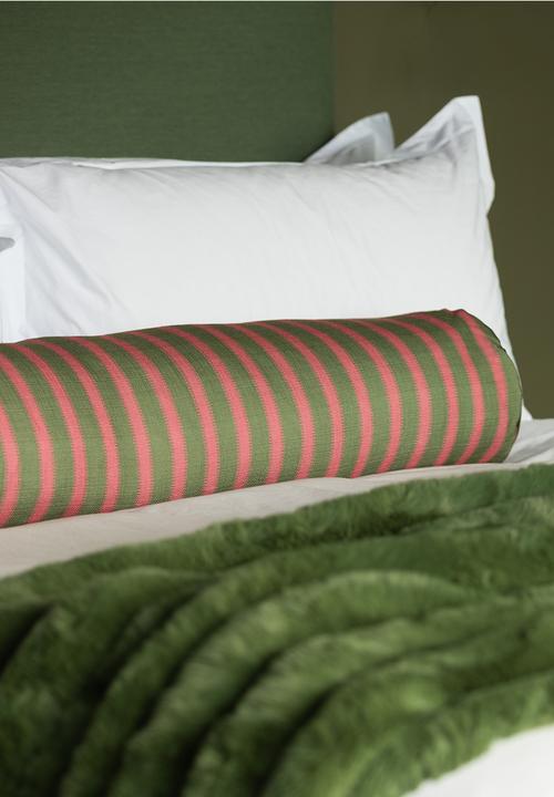 Noha - Verdant Stripe 22X120Cm Bolster
