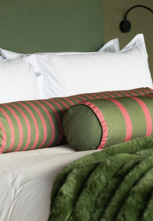 Noha - Verdant Stripe 22X120Cm Bolster
