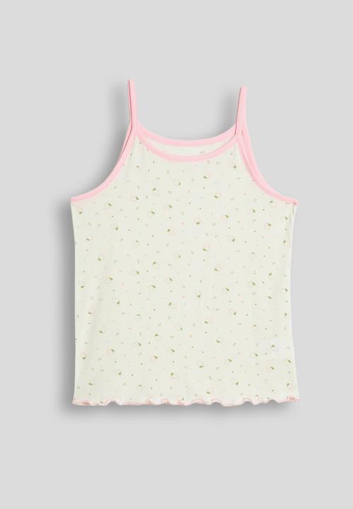 Pop Candy - Aop cami and shorts pj set - white/pink