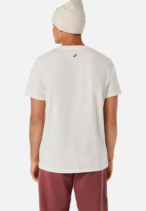 ASICS - Asics Chest Logo Tee- Cream