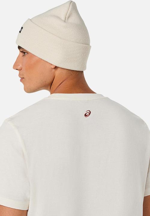 ASICS - Asics Chest Logo Tee- Cream