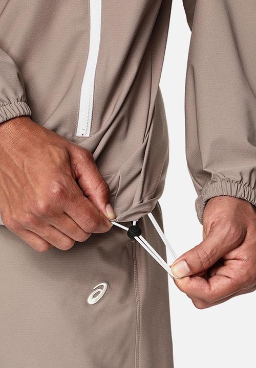 ASICS - Heritage Double Weave Relaxed Anorak- Taupe Grey