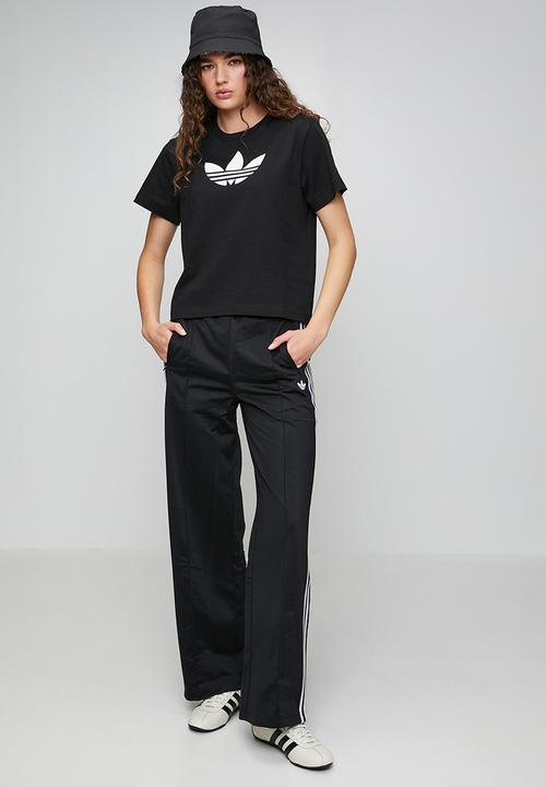 adidas Originals - Trefoil Boxy T W - Black/White