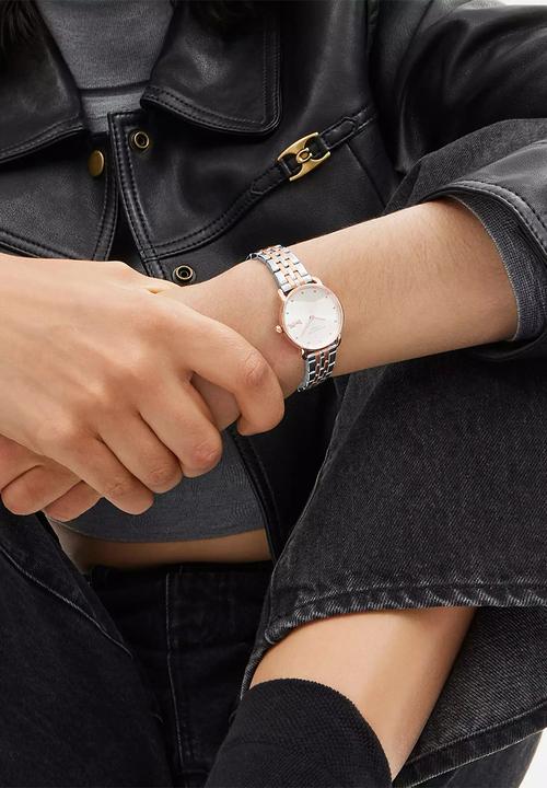 Coach - Elliot 14504304CH Watch - Silver/Rose Gold