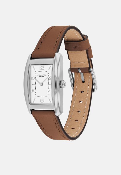 Coach - Reese 14504311CH Watch - White/Brown