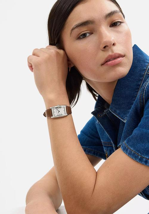 Coach - Reese 14504311CH Watch - White/Brown