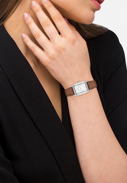 Coach - Reese 14504311CH Watch - White/Brown