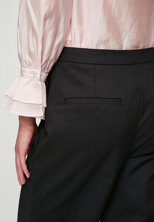 Pringle of Scotland - Pringle Alice Straight Leg Pants - Black