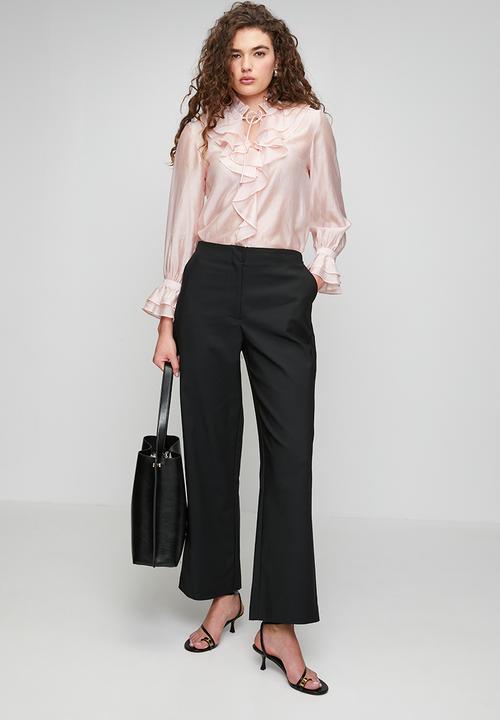 Pringle of Scotland - Pringle Alice Straight Leg Pants - Black