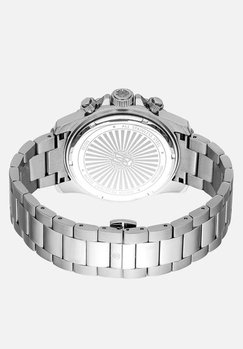 Roberto Cavalli - Roberto Cavalli RC5G130M0055 Chronograph 44mm Watch - Silver