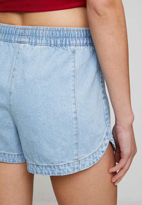 Nike - W Nk Wr Denim Short - Lt Armory Blue/Work Blue