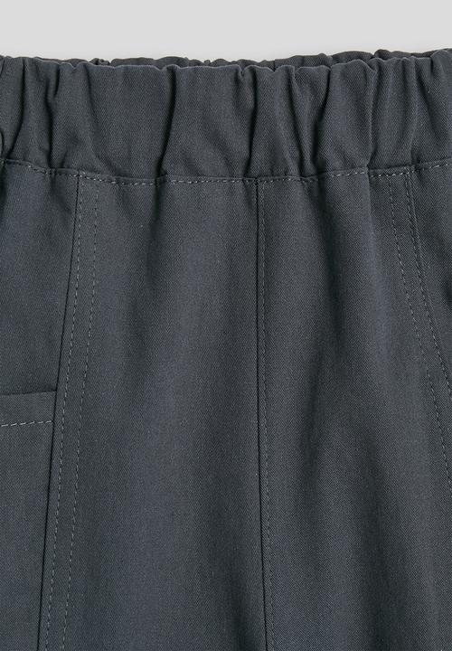 Pop Candy - Big pocket shorts - charcoal