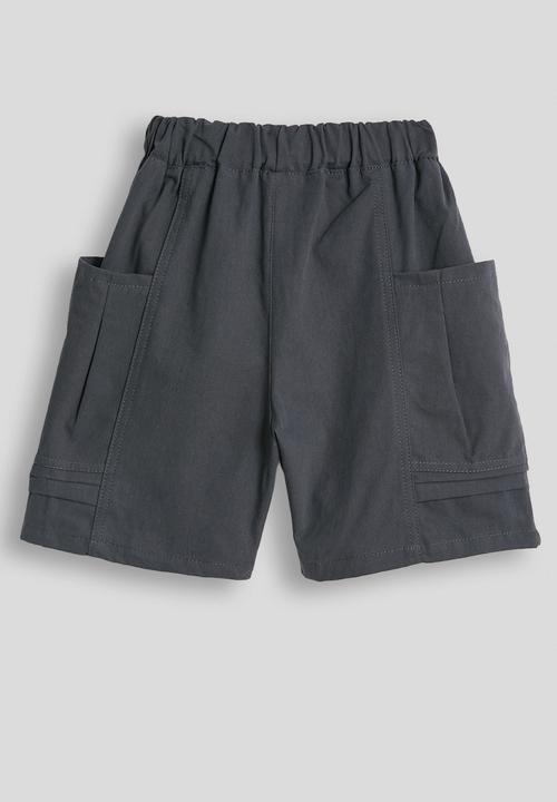 Pop Candy - Big pocket shorts - charcoal