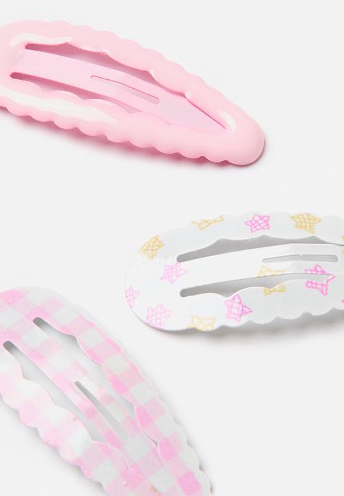 Pop Candy - 3 Piece hair clips - multi