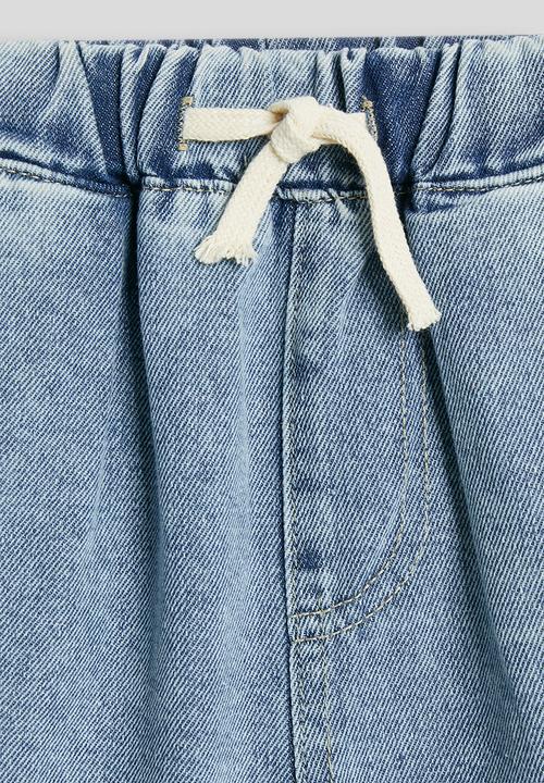 Pop Candy - Denim cargo-style shorts - blue