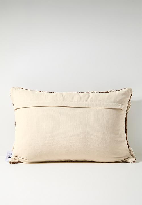 Sixth Floor - Contour Woven Tufted Cushion Cover - Mustard