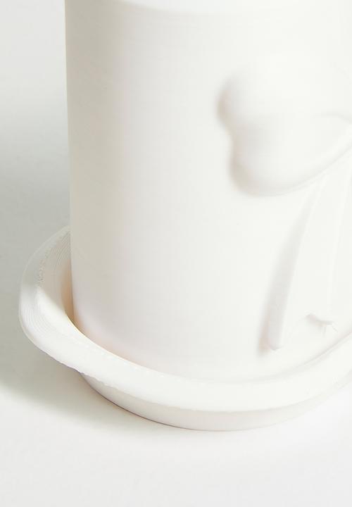 Pop Candy - Makeup brush holder - white