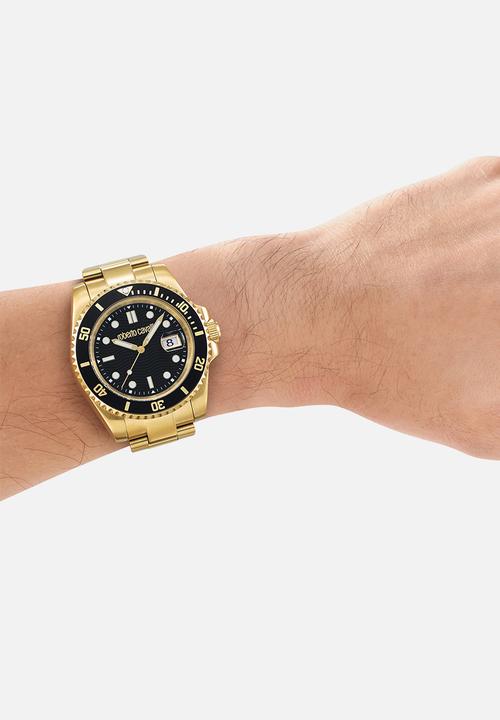 Roberto Cavalli - Roberto Cavalli RC5G168M0045 40.7mm Watch - Gold