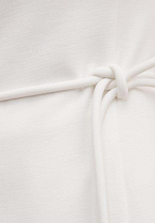 Forever New - Kehlani strapless jumpsuit in porcelain