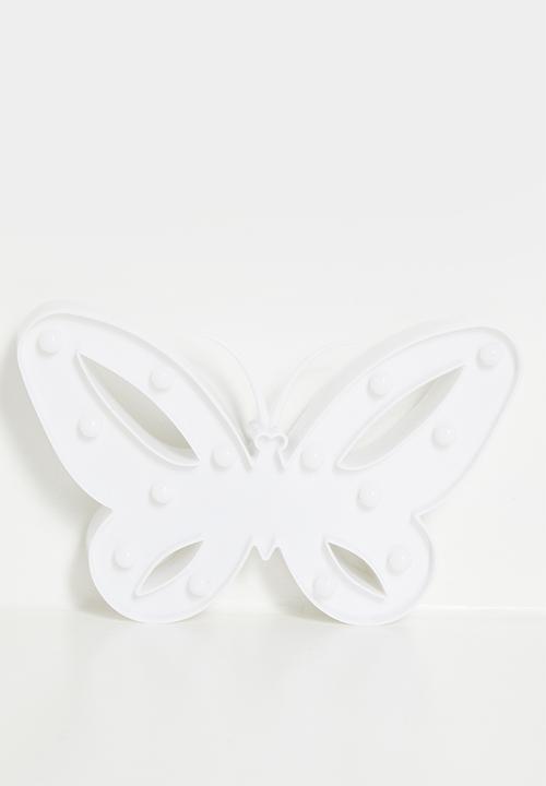 Pop Candy - Butterfly-shaped night light - white