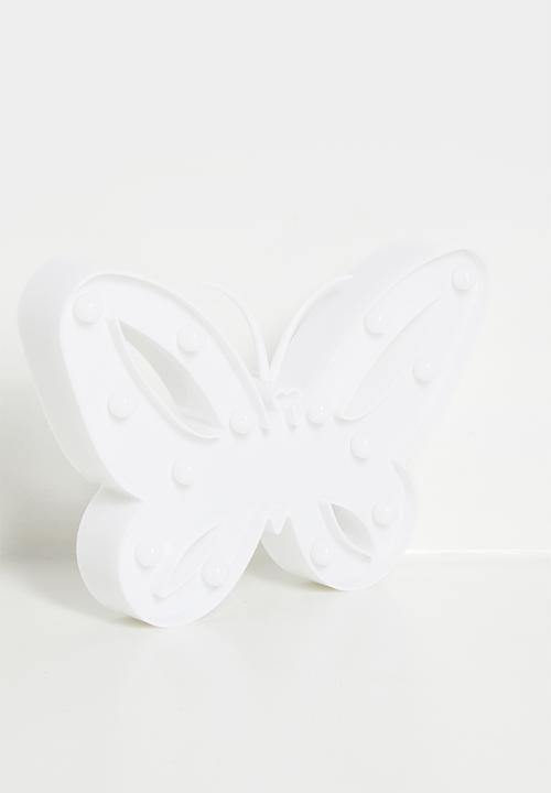 Pop Candy - Butterfly-shaped night light - white