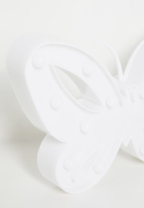 Pop Candy - Butterfly-shaped night light - white