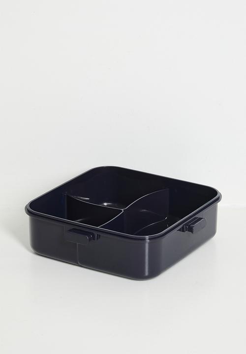 Pop Candy - Spaceship graphic lunch box - navy